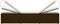 vidaXL - Ligbed - met - kussen - en - theetafel - poly - rattan - bruin