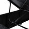 vidaXL - Ligbed - met - kussen - en - theetafel - poly - rattan - zwart