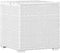 vidaXL - Ligbed - met - kussen - en - theetafel - poly - rattan - wit