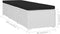 vidaXL - Ligbed - met - kussen - en - theetafel - poly - rattan - wit