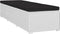 vidaXL - Ligbed - met - kussen - en - theetafel - poly - rattan - wit