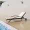 vidaXL - Ligbed - met - kussen - en - wieltjes - poly - rattan - zwart