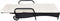 vidaXL - Ligbed - met - kussen - en - wieltjes - poly - rattan - zwart