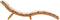 vidaXL - Ligbed - met - kussen - massief - acaciahout - beige