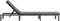 vidaXL - Ligbed - met - kussen - poly - rattan - antraciet