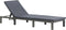 vidaXL - Ligbed - met - kussen - poly - rattan - antraciet