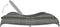vidaXL - Ligbed - met - kussen - poly - rattan - antraciet