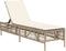 vidaXL - Ligbed - met - kussen - poly - rattan - beige