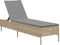 vidaXL - Ligbed - met - kussen - poly - rattan - beige