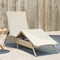vidaXL - Ligbed - met - kussen - poly - rattan - beige
