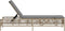 vidaXL - Ligbed - met - kussen - poly - rattan - beige