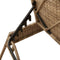 vidaXL - Ligbed - met - kussen - poly - rattan - beige