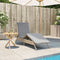vidaXL - Ligbed - met - kussen - poly - rattan - beige
