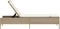 vidaXL - Ligbed - met - kussen - poly - rattan - beige