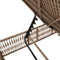 vidaXL - Ligbed - met - kussen - poly - rattan - beige