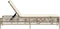vidaXL - Ligbed - met - kussen - poly - rattan - beige