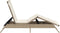 vidaXL - Ligbed - met - kussen - poly - rattan - beige