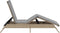 vidaXL - Ligbed - met - kussen - poly - rattan - beige