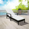 vidaXL - Ligbed - met - kussen - poly - rattan - bruin