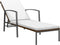 vidaXL - Ligbed - met - kussen - poly - rattan - bruin