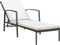 vidaXL - Ligbed - met - kussen - poly - rattan - bruin
