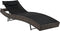 vidaXL - Ligbed - met - kussen - poly - rattan - bruin