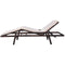 vidaXL - Ligbed - met - kussen - poly - rattan - bruin