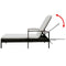 vidaXL - Ligbed - met - kussen - poly - rattan - bruin