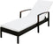vidaXL - Ligbed - met - kussen - poly - rattan - bruin