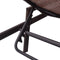 vidaXL - Ligbed - met - kussen - poly - rattan - bruin