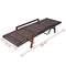 vidaXL - Ligbed - met - kussen - poly - rattan - bruin