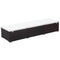 vidaXL - Ligbed - met - kussen - poly - rattan - bruin