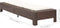 vidaXL - Ligbed - met - kussen - poly - rattan - bruin