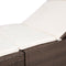 vidaXL - Ligbed - met - kussen - poly - rattan - bruin