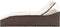 vidaXL - Ligbed - met - kussen - poly - rattan - bruin