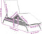 vidaXL - Ligbed - met - kussen - poly - rattan - bruin