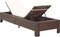 vidaXL - Ligbed - met - kussen - poly - rattan - bruin