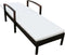 vidaXL - Ligbed - met - kussen - poly - rattan - bruin