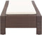 vidaXL - Ligbed - met - kussen - poly - rattan - bruin
