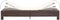vidaXL - Ligbed - met - kussen - poly - rattan - bruin