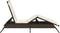 vidaXL - Ligbed - met - kussen - poly - rattan - bruin