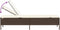 vidaXL - Ligbed - met - kussen - poly - rattan - bruin