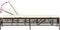 vidaXL - Ligbed - met - kussen - poly - rattan - bruin