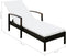 vidaXL - Ligbed - met - kussen - poly - rattan - bruin