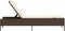 vidaXL - Ligbed - met - kussen - poly - rattan - bruin