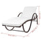 vidaXL - Ligbed - met - kussen - poly - rattan - bruin