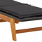 vidaXL - Ligbed - met - kussen - poly - rattan - en - massief - acaciahout