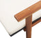 vidaXL - Ligbed - met - kussen - poly - rattan - en - massief - acaciahout - zwart