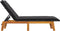 vidaXL - Ligbed - met - kussen - poly - rattan - en - massief - acaciahout