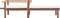 vidaXL - Ligbed - met - kussen - poly - rattan - en - massief - acaciahout - zwart